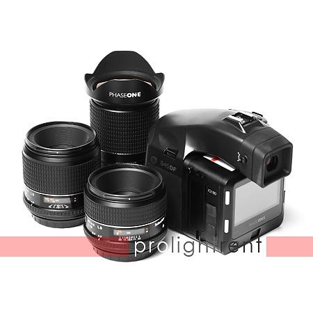 Phase One 645DF Set IQ250 mit 3 Objektiven nach Wahl