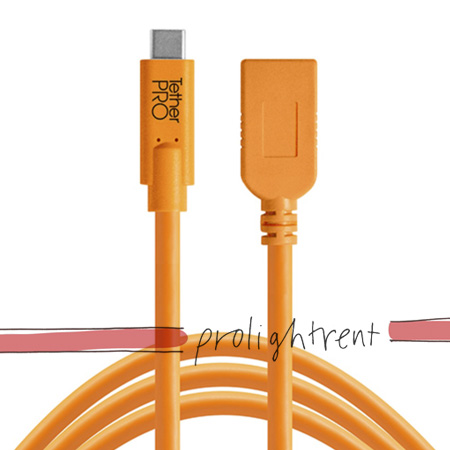 USB-C auf Female A, Verlängerung, 4,6m