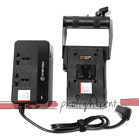 V-Mount Adapter Schuko