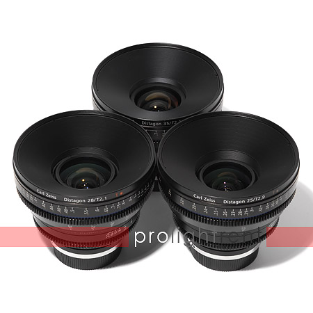 Zeiss CP.2 Set mit 3 Objektiven